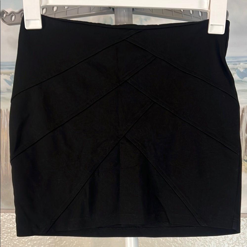 Elegant Black Mini Skirt